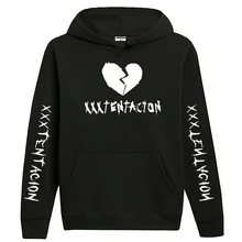 Осень и зима Xxxtentacion месть блузка с капюшоном для мужчин/женщин Рэпер Хип Хоп блузка с капюшоном уличная одежда