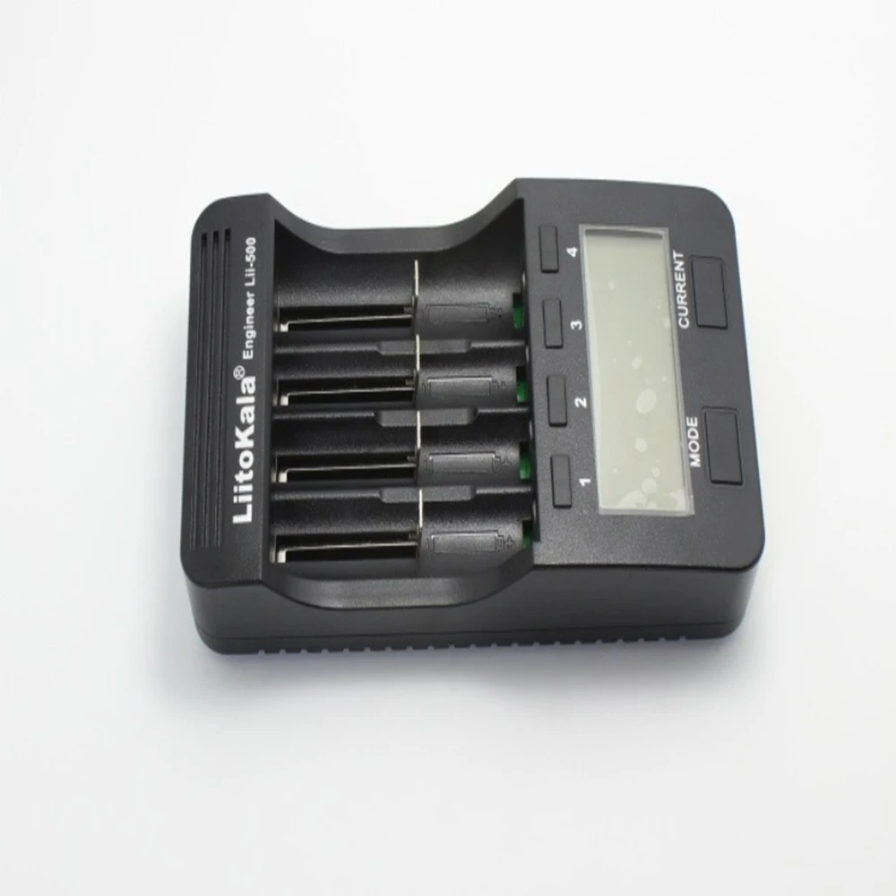 Зарядное устройство LiitoKala для литиевых NiMH аккумуляторов 18650 26650 14500 AA AAA 12V 4,2 V 1,48 V