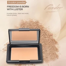 Скрывающий порошок длительное увлажнение контроль масла невидимые поры осветляет цвет кожи водостойкая пудра