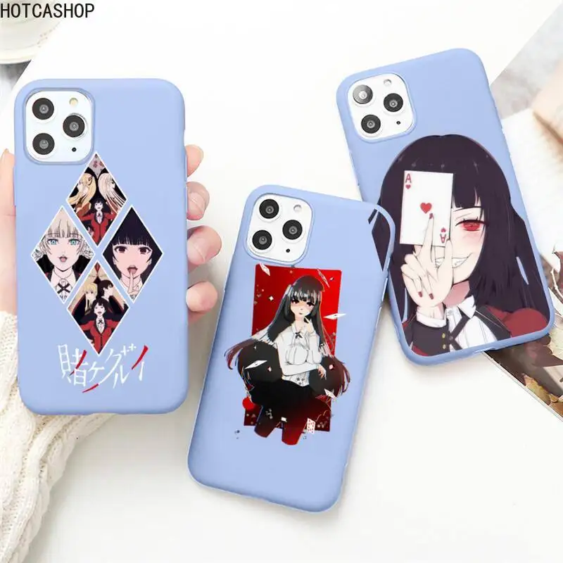 Чехол для телефона аниме Kakegurui Jabami Yumeko iPhone 12 mini pro max 11 Pro Max X XR XS 8 7 6s Plus силиконовые