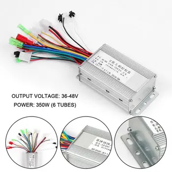 

DC 36V/48V 350W Brushless DC Motor Regulator Speed Controller 105x70x35mm For Electric Bicycle E-bike Scooter