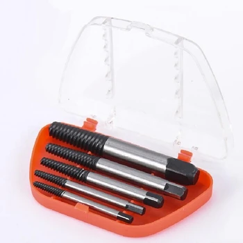 

Urijk 5pcs/set Screw Extractors Removal Tool Drill Bits for Removing The Damaged Screw Home DIY Decoration Tools Drill Bits