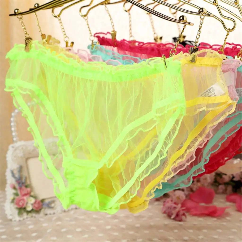 

828 free 1 coupon Ladies Fashion Lace Panties Lingerie Super Soft Mesh Underwear Briefs Knickers