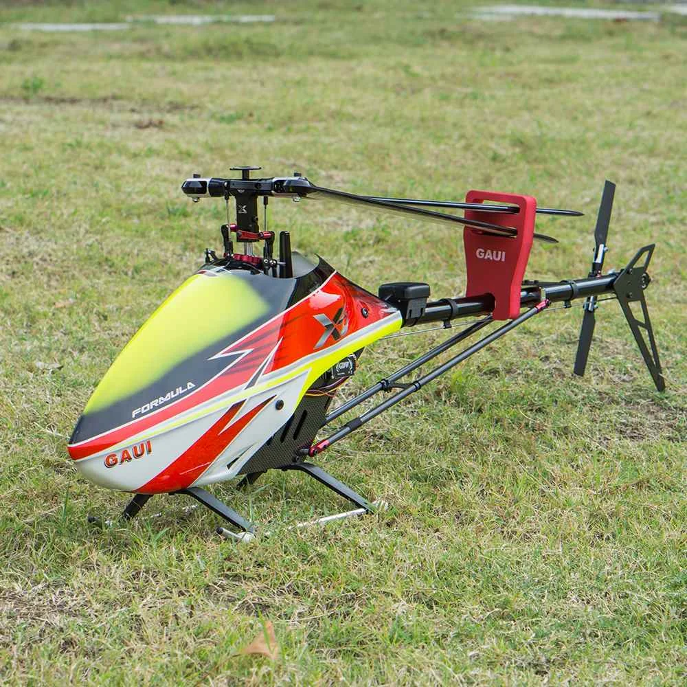 GAUI X5 V2 550 6CH 3D Flybarless Ременный привод версия RC Вертолет Комплект для Мультикоптер RC Drone