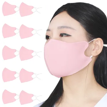 

10PC Cotton Earloop Face Mask Activated Carbon PM2.5 Anti Dust Pollution Mouth Mask Breathable Washable Mask Mascarillas Masque