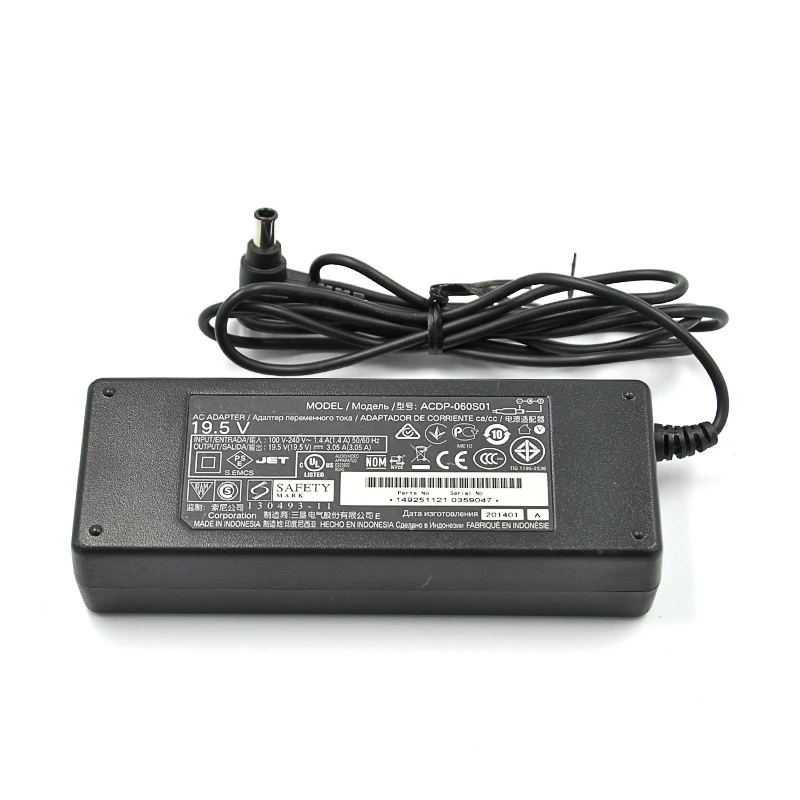 Б/у ACDP-060S01 адаптер переменного тока 60W 19,5 V 3.05A OEM подлинный для sony KDL-24W600A