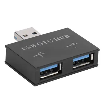

USB Hub USB Splitter USB 3.0 2 Port 2in1 OTG HUB Laptop Micro USB Charging Port For Android PC Computer Accessories Charger