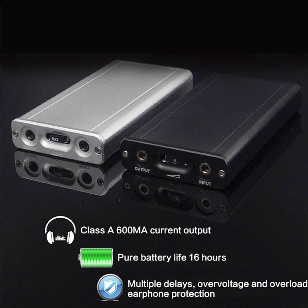 WL01 Class A Portable Headphone Amplifier High Fidelity Fever HIFI heavy Bass Mobile Phone Headphone Amplifier