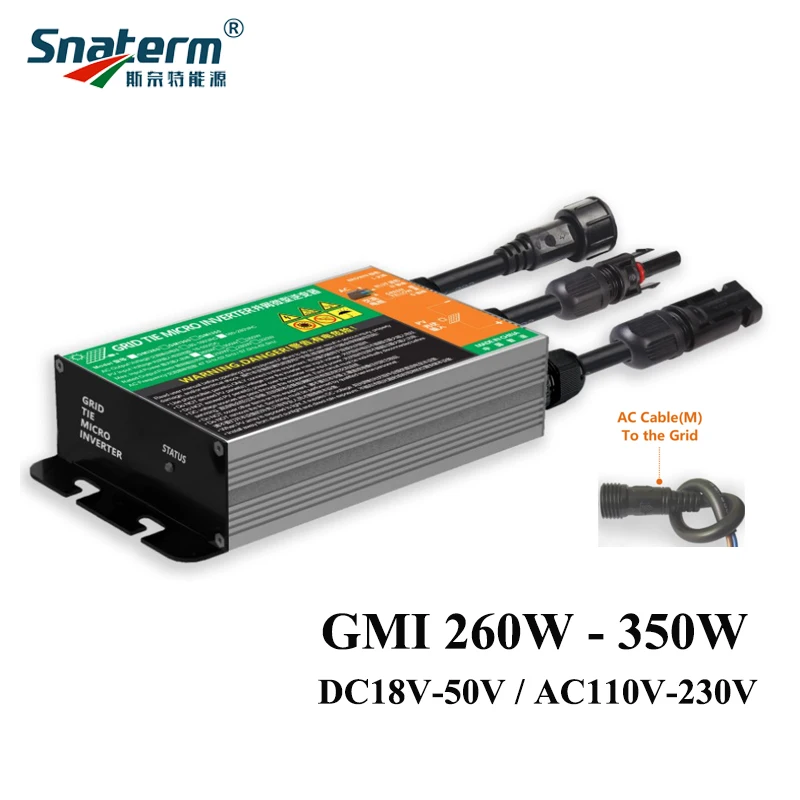 MPPT Micro Grid Tie inverter 350W 300W 260W input voltage DC18V-50V to AC120V/230V 50/60HZ Solar PV Inverter solar inverter power inverter
