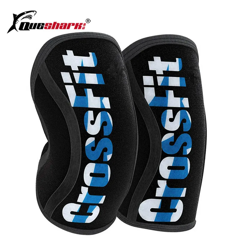

Skull 7mm Neoprene Weightlifting Kneepad Sports Powerlifting Crossfit Compression Knee pads Training Knee Support Protection