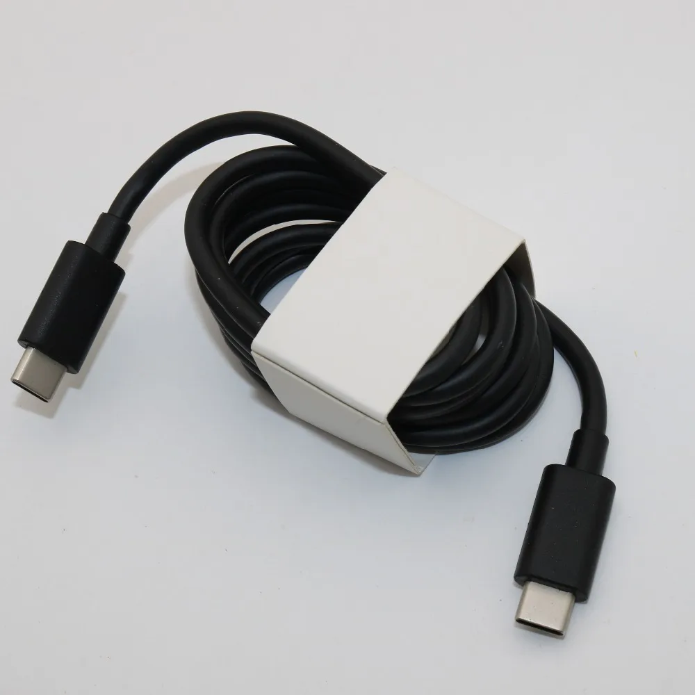 Only cable Оригинальное быстрое зарядное устройство huawei 5V3A адаптер двойной USB 3A type C кабель PD Быстрая зарядка для Google Nexus 6P 5X Pixel XL Pixel 2XL - Тип штекера: Only cable