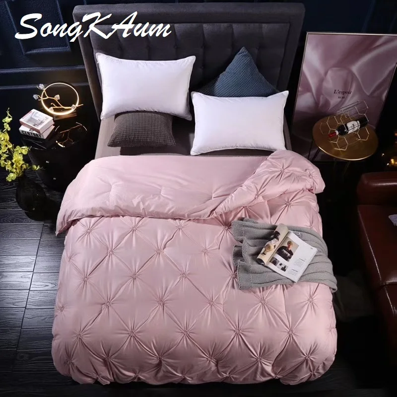 

SongKAum New Fashion High Quality Mulberry Silk Comforter Quilt Cover Quilt Core Summer/Winter Dropshipping