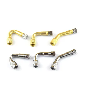 

1pc 45 /90 /135 Degrees Car Motorcycle Inflatable Nozzle Tire Valve Nozzle Extension Tube Inflatable Extension Tube