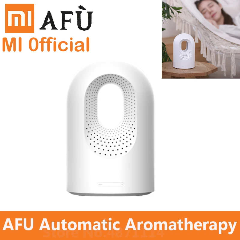 

Xiaomi Youpin AFU Automatic Aromatherapy Multifunction Sleep Instrument Rapid Diffusion Fragrance Ring Night Light
