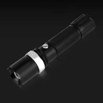 

Portable LED Flashlight Tactical Flashlight XML T6 Zoom 3 Modes Torch 18650 Battery DC Rechargeable Camping Bike Flash Light
