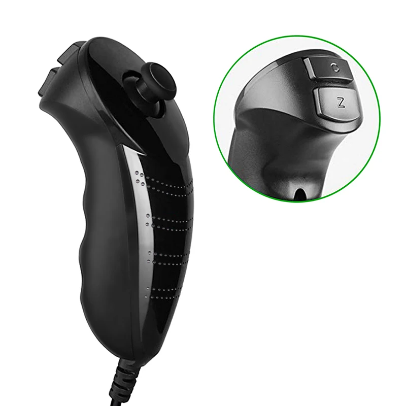WII Nunchuk контроллер проводной гарнитуры для консоли WII-3 оси при обнаружении движения