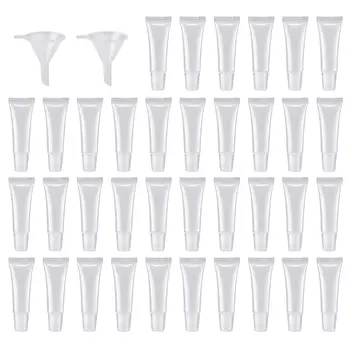 

20/50 Pcs 10ml Lip Gloss Tubes Empty Tubes Lip Portable Easy lip gloss containers for Lip Gloss Balm Cosmetic