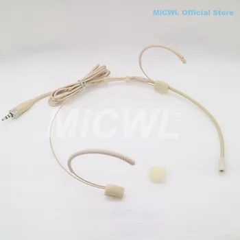 

Very Good Wireless Headset Microphone for Sennheiser sk100 G1 G2 G3 G4 Wireless Microphones System 3.5mm Jack Stereo Lock MiCWL