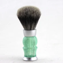 Рождественская распродажа(FS)-24 мм G2 синтетические волосы Дизайн Красочная ручка щетка для бритья+ подставка+ стиптический карандаш