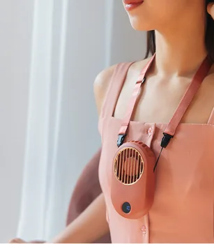 

Ventilador Mini Fan USB Charging Travel Hanging Neck Fan Mini Summer Handheld Air Cooler Portable Desktop Small Fan Ventilateur