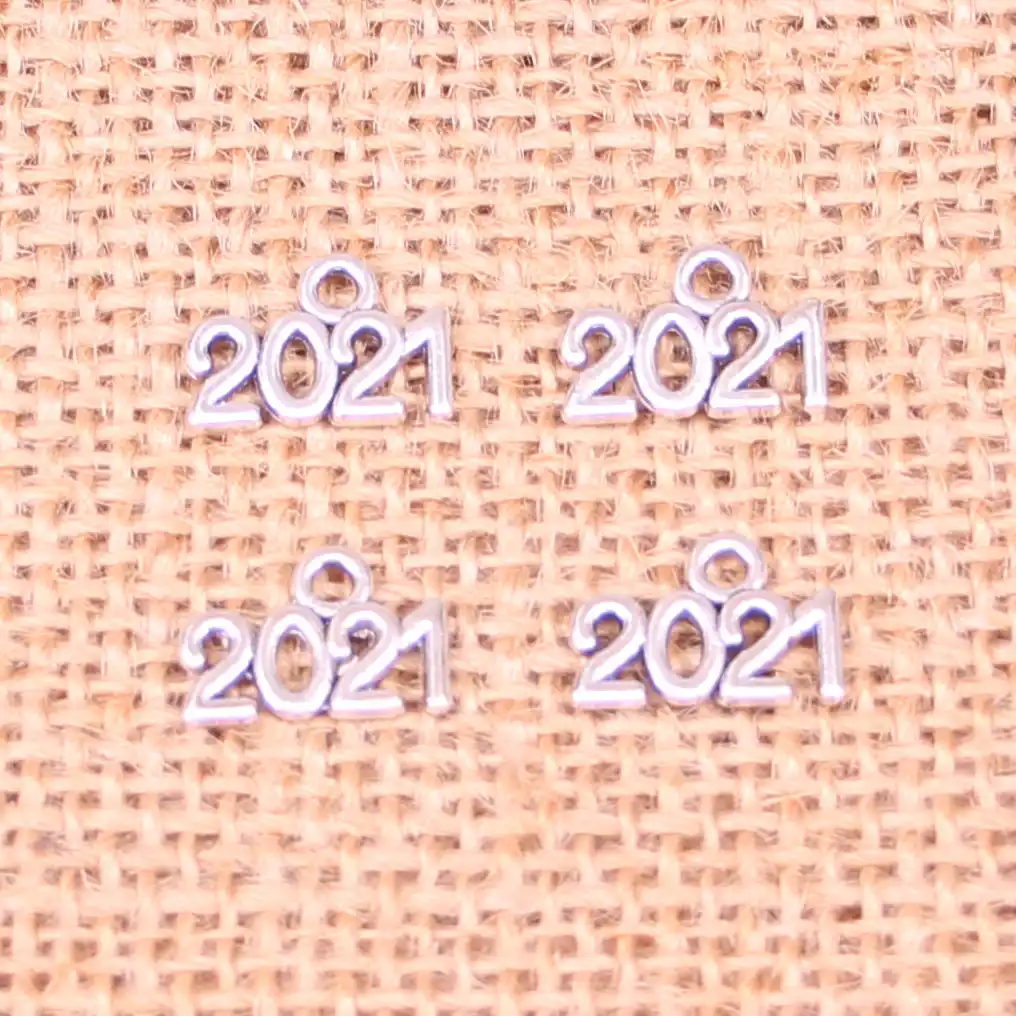 50 шт. номер 2020 2021 2022 год Подвески Подвеска для самостоятельного изготовления