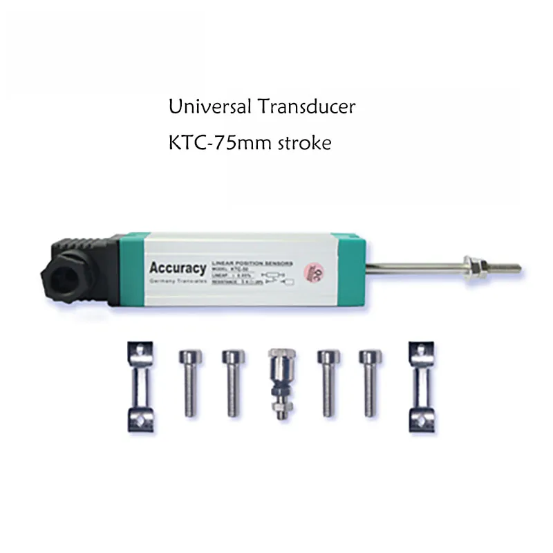 

KTC 50-250mm Transducer Linear Displacement Sensor Pull Rod Electronic Ruler Position LWH Potentiometer for Injection Machine