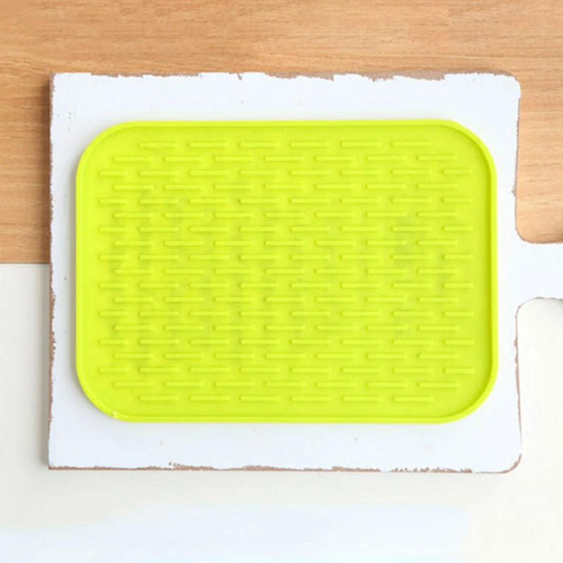 Light Yellow Практичный силикон Non-slip термостойкие чайник кухонный стол посуда - Цвет: Light Yellow