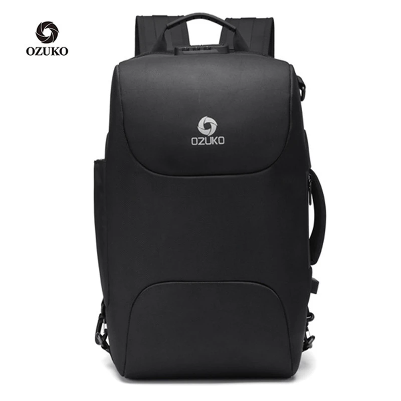 

Fashion New Men Anti Theft Backpack Casual 15.6 inch Laptop Bags Male USB Charging Waterproof Backpacks Business Travel Mochila