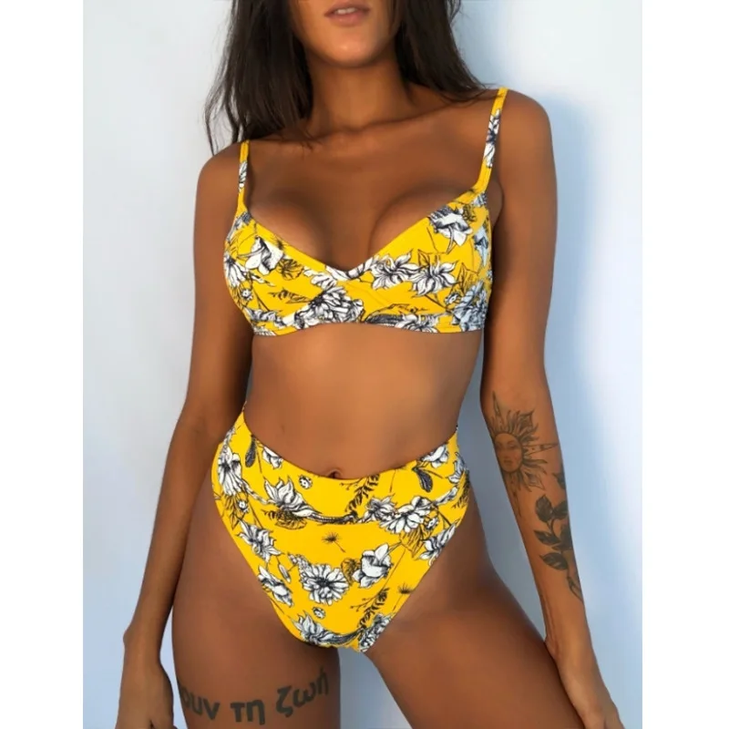 Sexy Bikinis Women Swimsuit Push Up Swimwear Brazilian Biquinis Female Print Bikini Set Bathing Suit Strap Beachwear Swim Beach Sexy Bikinis Women Swimsuit Push Up Swimwear Brazilian Biquinis Female Print Bikini Set Bathing Suit Strap Beachwear Swim Beach