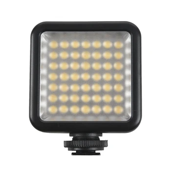 

Mini DC 3V 5.5W 49 LED Video Camera Light Panel Lamp 6000K for Canon Nikon DSLR Camera Camcorder DVR DV