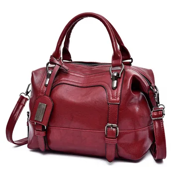 

New Style Handbag Big Bag Retro Casual Large-Capacity Shoulder Messenger Bag