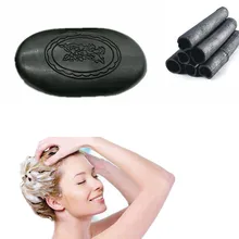 Бамбуковый уголь черные волосы стиль уход за волосами перхоти чистота очистка контроль масла шампунь мыло