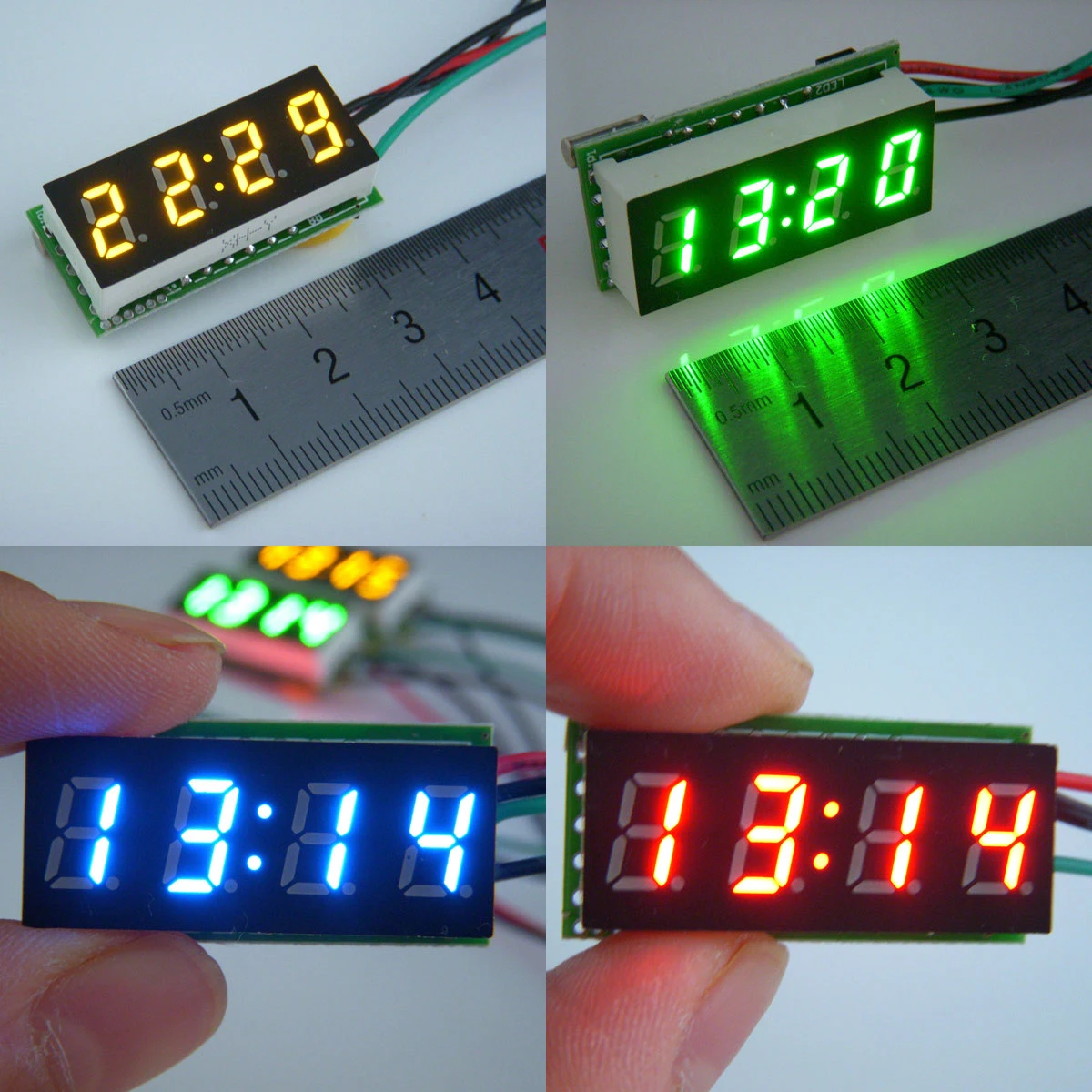 0 30 &quotцифровые часы Led дисплей метр Регулируемый Автомобиль Мотоцикл велосипед