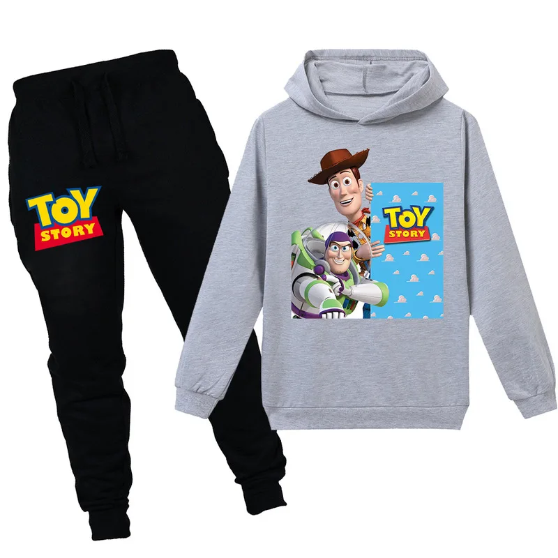 Toy Story4 Базз Лайтер Косплей Костюм Аниме толстовки рукав Забавный мальчик толстовки Одежда+ брюки комплект осень зима футболка