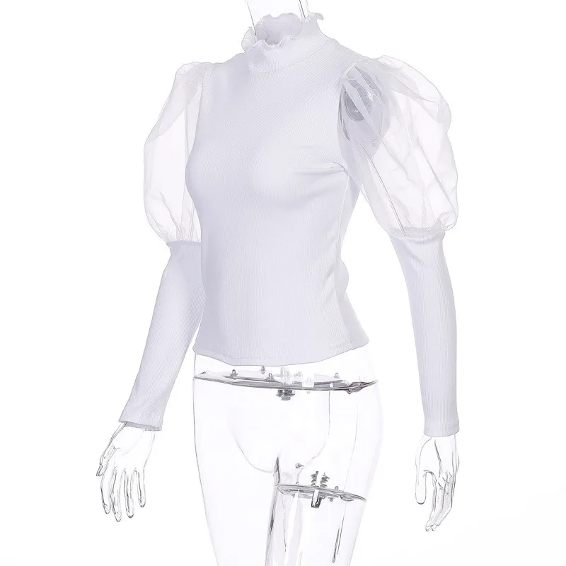 puff long sleeve shirt women16