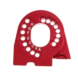 Support de moteur en alliage d'aluminium RS RC, pièces de mise à niveau pour voiture radiocommandée TRX 4 TRX 6, 1/10 