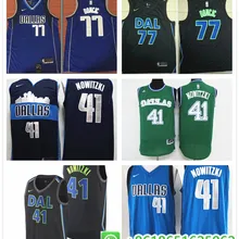 Dallas Luka Doncic Dirk Nowitzki баскетбольные майки для мужчин- camiseta maillot