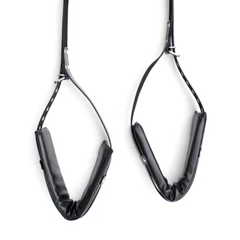 Leather Sponge BDSM Bondage Restraints Open Leg Restrain Ropes Sex Swing No Vibrator Erotic Sex Toys For Woman Couples Sex Shop 3