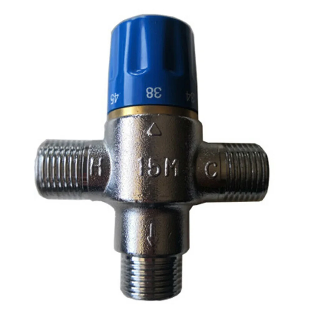 

Protective Shower Mixer Easy Install Rustproof Thermostatic Kitchen Wear Resistant Copper Temperature Control Home