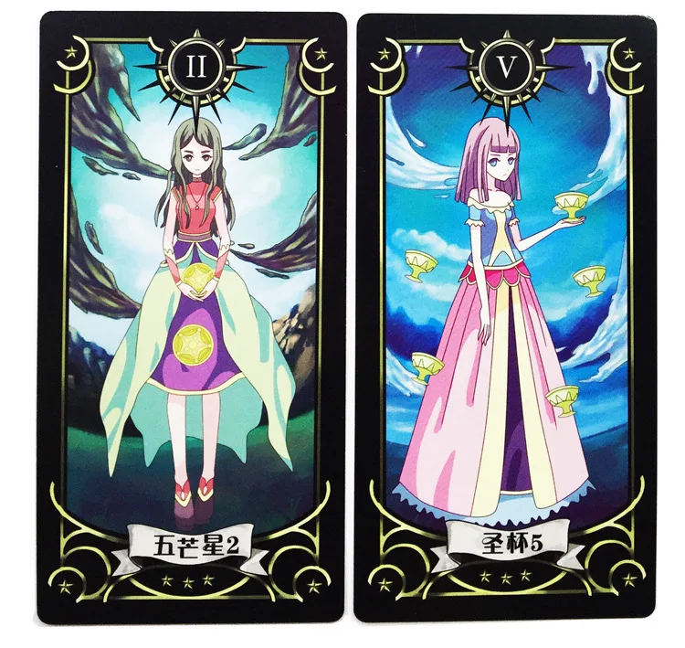 Shadow карты Таро полный набор из натуральной аниме настольной игры divination Любовь Игра Destiny карты Таро