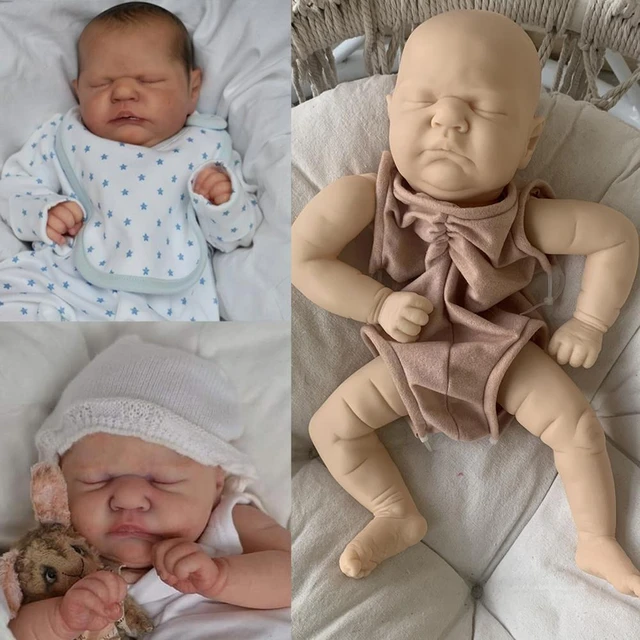 Angelbaby Realistic Reborn Baby Doll Look Real 18inch Newborn Silicone Baby  Girl Dolls Soft Weighted Lifelike Cute Little Bebe Reborn Infant Rebirth