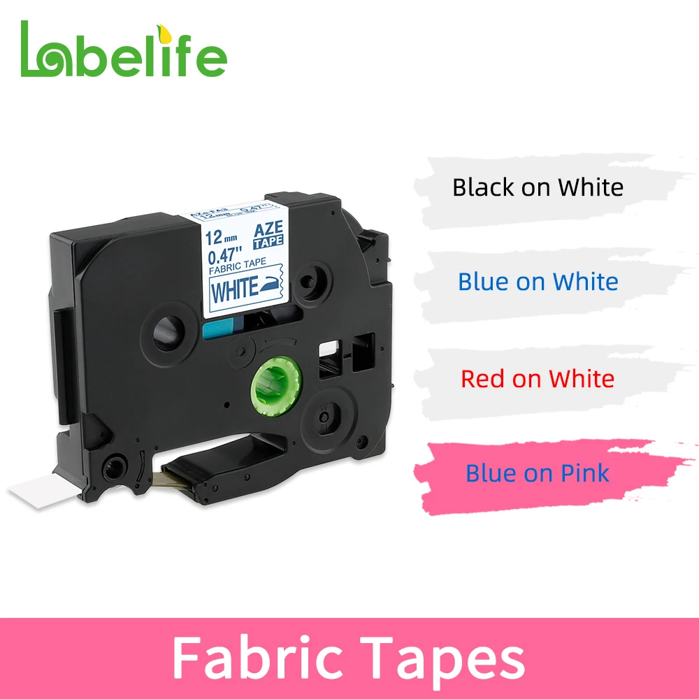 Labelife TZe FA231 FA3 12 мм тканевая железная этикеточная лента совместима с Brother P touch tz