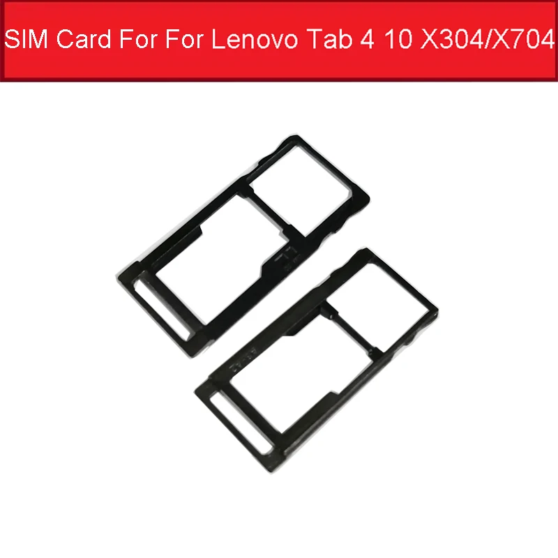 Slot Per Scheda Sim Per Lenovo Tab 4 10 X304 E Tab 4 10 Plus X704 Adattatore Per Vassoio Per Scheda Sim Per Lenovo Tb-X304 Tb-X704