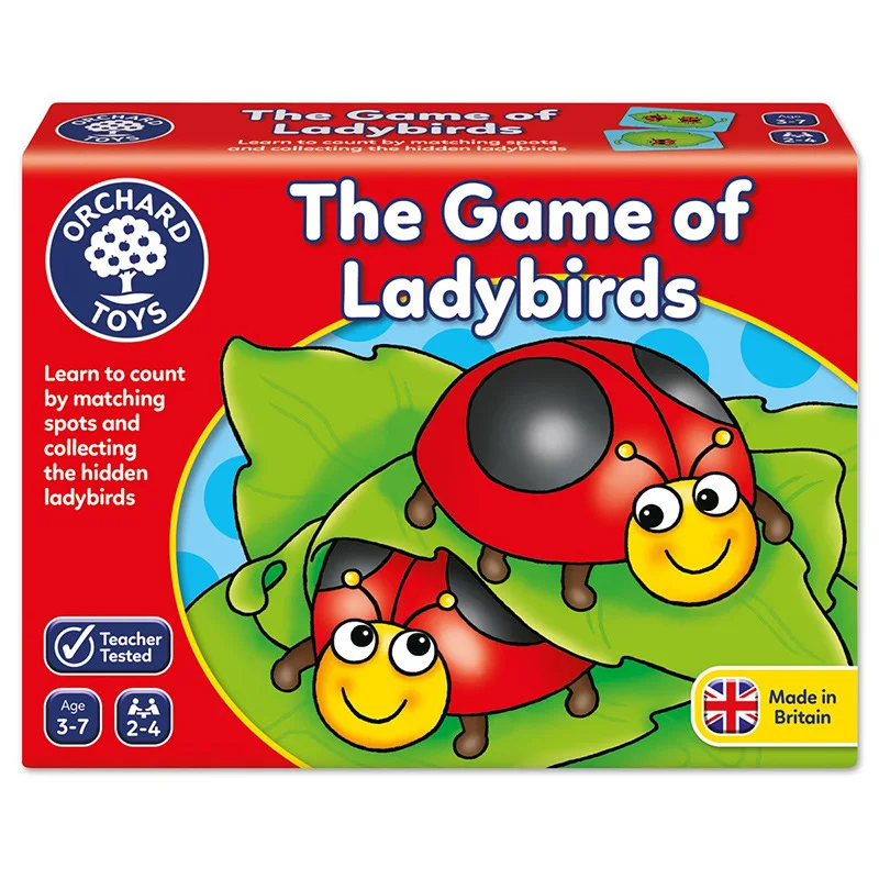 

Orchard Toys Ladybug Board Game Ladybird Children'S Educational Parent And Child Interactive Toy Desktop Jigsaw Puzzle Game
