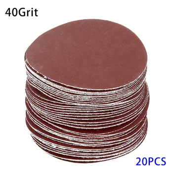 

20x 75mm 3” Mixed 40~3000Grit Sander Discs Sanding Polishing Pads Sandpapers B1