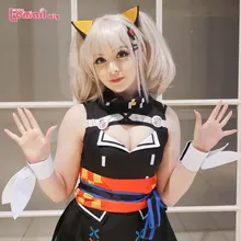 L-email парик virtuber Kaguya Luna Cospaly Парики A. I. Channel Хвосты Косплей парик термостойкие синтетические волосы, парик