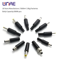 Male DC Connector 5.5*2.1mm 5.5X2.5mm Power Jack Adapter Female Plug Cable Connector 5521 5525 35135