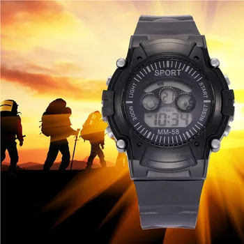 

Fashion Digital Mens watch Waterproof Date LED Digital Sport Quartz Analog Mens Military Wrist Watch часы для занятий спортом