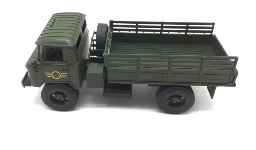 Высокая имитация Автопогрузчик из сплава модель машины пикап, 1:20 игрушка/машинка Военный грузовик, Моделирование звука и управления светом