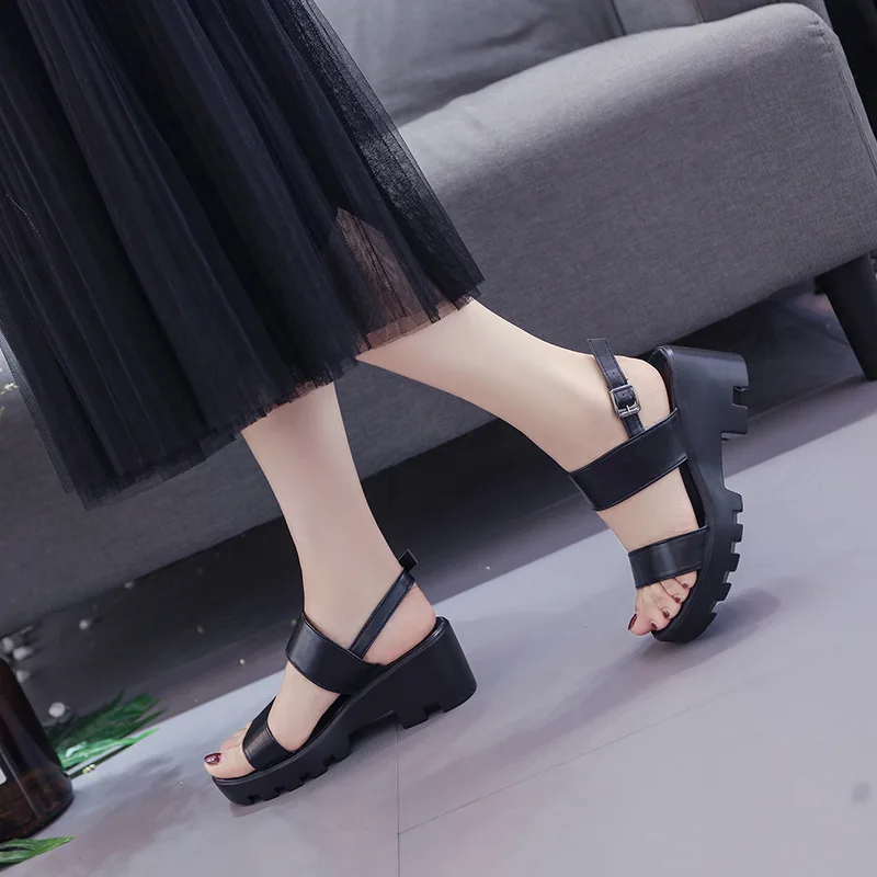 

Women Sandals Shoes for Woman Summer High Heels Flip Flops Slippers Stripper Heels Block Heels Ladies Platform Sandals Wedges